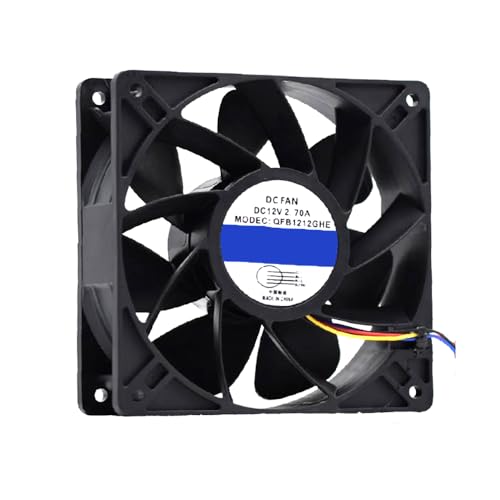 冷却ファン に適合する WUZHOUFAN QFB1212GHE DC12V 2.70A 12CM 4PIN