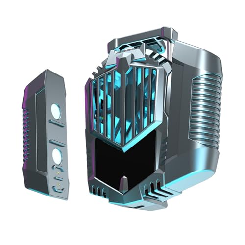 Oxxggkao 5000RPM 半導体冷却低ノイズラジエーター携帯電話ヒートシンクゲームライブバック用クリップタイプ冷却ファン半導体ヒートシンク