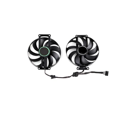 muyihui 90MM CF9010U12D 冷却ファン（3060 TI 8G MINI V2 LHRカードクーラー用）T129215SU(Black 2-Fan CF)