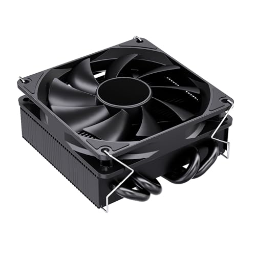 MECHANIC MASTER LGA1700/1200/115X AM5/AM4用の4つのヒートパイプと15mmファンを備えた45mm CPUエアクーラー