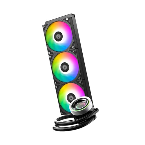 Xinsheinelry ノイズ抑制技術とダイナミック照明を備えた高度な 360mm コンピュータ液体冷却ソリューション PC 用の静かな冷却ファン