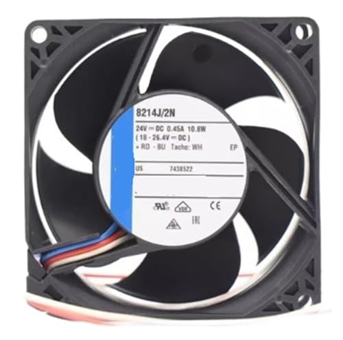 HGFDSCXB 8214J/2N 10.8W 24V 8038 3 線式冷却ファン