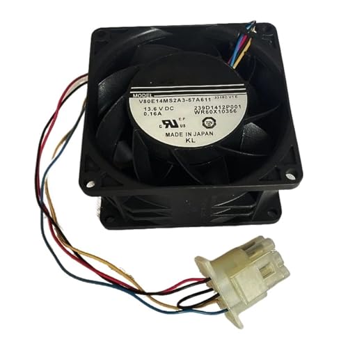 HGFDSCXB 8cm V80E14MS2A3-57A611 8038 13.6V 0.16A 4線式冷却ファン