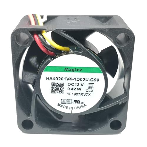 FHASALTY HA40201V4-1D02U-G99 DC12V 0.42W 3線ケース冷却ファン 40x40x20mm 4cm HA40201V4-1D02U-G99 fan