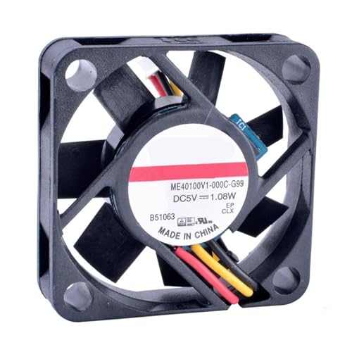HLYVDBTBD ME40100V1-000C-A99 4010 4cm 5V 1.08W 3ラインサイレントファン1個。