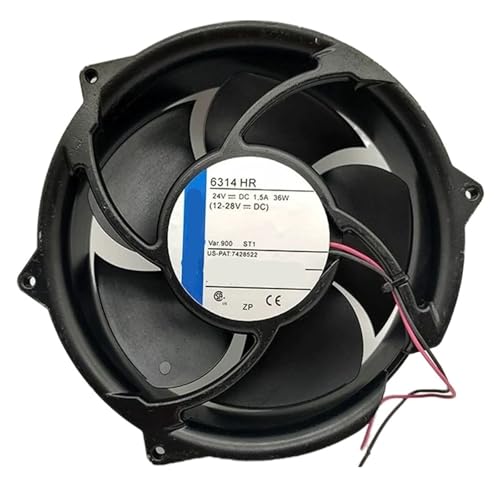 HGFDSCXB 冷却ファン 6314HR DC 24V 36W 172x172x51mm 2 線式