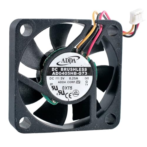 AELATNGS AD0405HB-G73 4cm 40mm ファン 40x40x10mm DC5V 0.25A 3ピン 高速マイクロ冷却ファン 電源スイッチ用軸流ファン