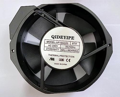 Lanfu Margaret UF15AC23 BTH 230V 27/26W 172×150×38mm キャビネット冷却ファン Qideyipe用