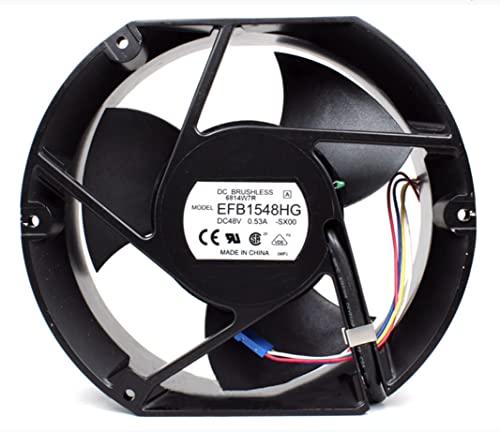 Lanfu Margaret EFB1548HG 172x150x51mm 48V 0.53A 3線冷却ファン。