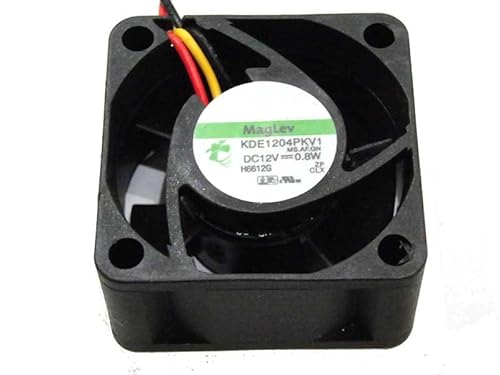 zyvpee 40MM KDE1204PKV1 MS.AF.GN 12V 0.8W 3ワイヤー 4CM 冷却ファン 40x40x20mm