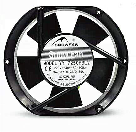 Bomin Technology SNOWFAN YY17250HBL2 AC220V 36W 17251冷却ファン用。