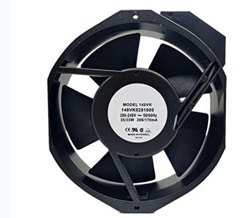 yuebangkeji 148VK0281000 AC 208/240V 2.00/170mA 35/33W 172X150X38mm 冷却ファン