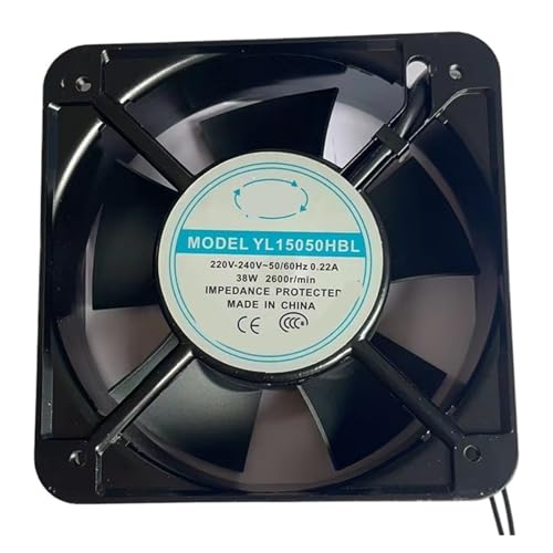 IZKKVNWYU 150x150x50mm YL15050HBL 220V 0.22A 15050 AC サーバー冷却ファン