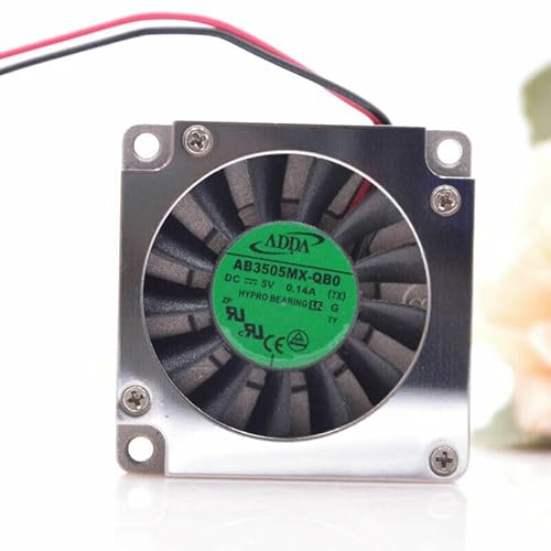 PARREN 5V 0.14A AB3505MX-QB0 3510 2線式ターボブロワーメタル冷却ファン。