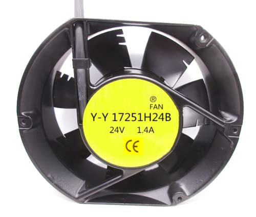 AJSWISH Y-Y 17251H24B 24V 1.4A 172X150X51mm 2線冷却ファン