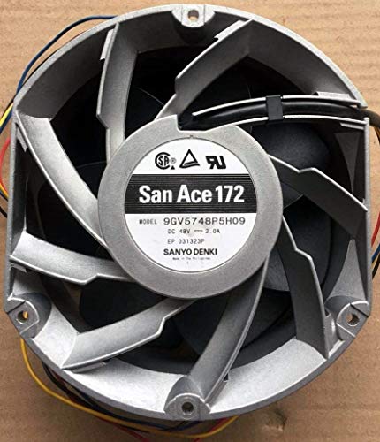 Bomin Technology Sanyo 9GV5748P5H09 48V 2A 17251 17CM 軸冷却ファン
