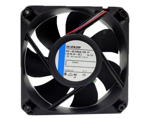 Lawrence.Brown 4414FN/2HP 24V 500mA 12W 120mm 4線冷却ファン 120X120X25mm