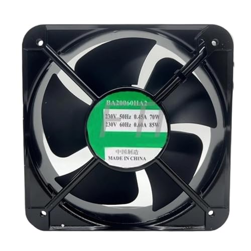 IZKKVNWYU 軸流ファン BA20060HA2 200X200X60mm AC220V 20CM 冷却ファン