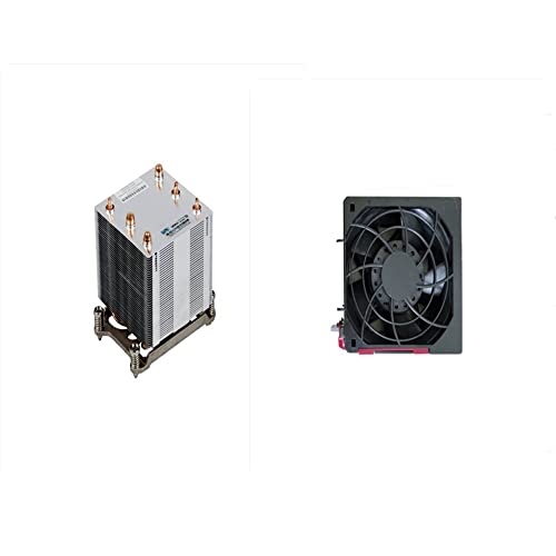 TTUAAUTT HP ML350 Gen9 G9 ML350G9 サーバープロセッサー ヒートシンク 780977-001 769018-001 冷却ファン 780977-001 780976-001 768954-001用