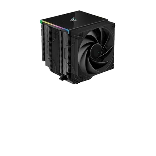 XSSSIEXG Xuanbing AG アイスキューブ AK 400 V5 500 ARGB コンピューターファン 空冷 CPUラジエーター(620デジタルディスプレイブラック)