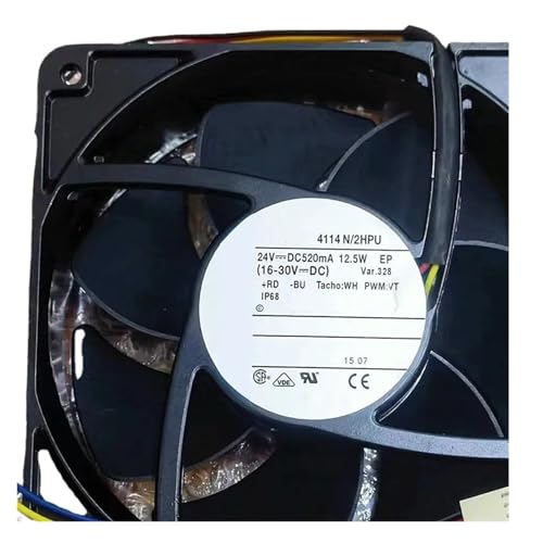 HGFDSCXB 4114N/2HPU 24Vdc 520mA 119x119x38mm DC 冷却ファン