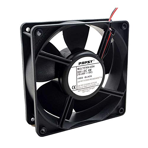 KASPLXUR インバーター Papst/MultiFAN 4354-24V 4W 12038 12CM 2線冷却。