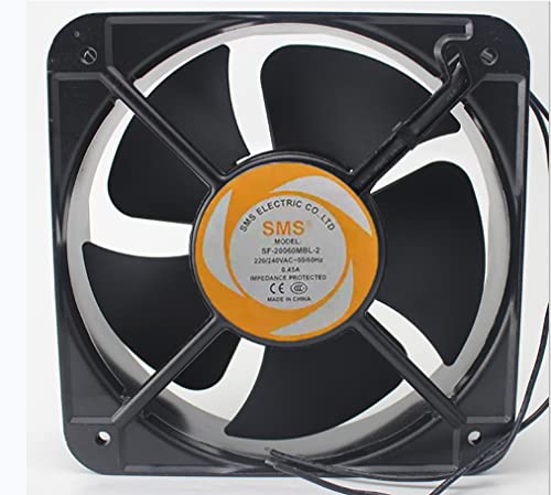 Lanfu Margaret SF-20060MBL-2 200X200X60MM 220 240V 0.45A 2ワイヤー冷却ファン
