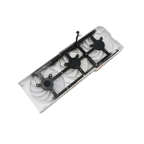 muyihui 2060 iGame Ultra OC ホワイトカード 3X 用 冷却ファン ヒートシンク 交換品(Plastic case Fan)