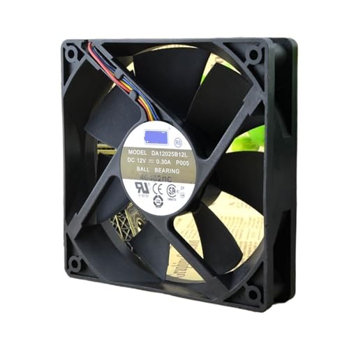IZKKVNWYU DA12025B12L 12V 0.3A 4ピン 12025 120*120*25mm 12cm冷却ファン