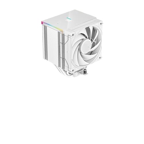 XSSSIEXG Xuanbing AG アイスキューブ AK 400 V5 500 ARGB コンピューターファン 空冷 CPUラジエーター(500デジタルディスプレイ ホワイト)