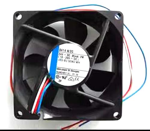 zyvpee 8414N/2GH 24V 2.4W 3ワイヤーコンバーター冷却ファン 80x25mm