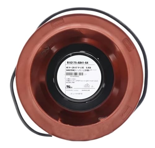 Lanfu Margaret R1G175-AB41-64 48V 0.85A 34/25W 3100RPM冷却ファン。