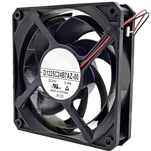 Edward Brown Fan D1225C24B7AZ-00 120mm DC24V 0.14A 120X120X25mm 2線式冷却ファン