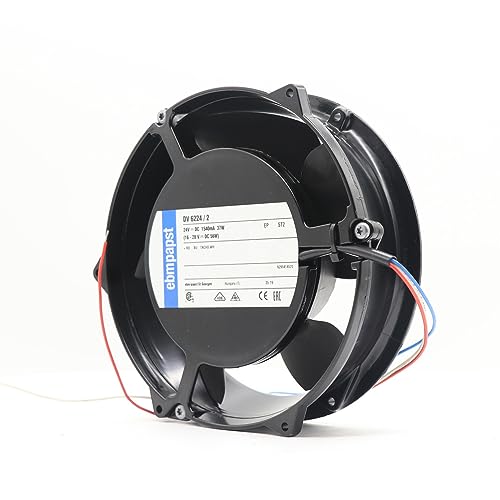 Ning Xiang DV6224/2 Ebm Papst 24VDC 1.71A 172 * 172 * 51MM アキシャル冷却ファン