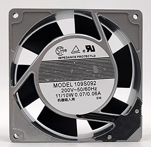 shanxibinmaoshangmaoyouxiangongsi 109S092 ACファン 200V 11/10W 0.07/0.06A キャビネット冷却ファン