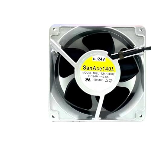 LangSheng DC24V 0 2線 140x140x50mm 14cm アルミニウムフレーム冷却ファン 109L1424H502