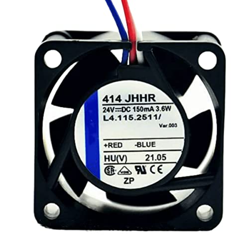 Denis Carey 24V 414JHHR 150mA 3.6W 4025 冷却ファン 3線。