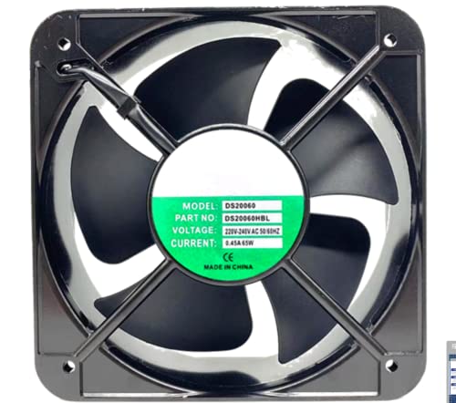 Rhonda Raggio DS20060HBL 220/240V 0.45A 65W 200X200X60MM 2線冷却ファン用