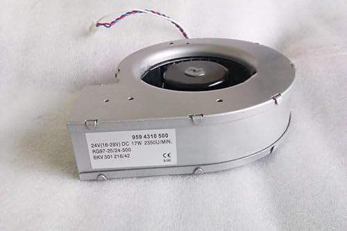 Ning Xiang DC24V 17W RG97-25/24-500 140x138x40mm 14cm 3線式ターボブロワー冷却ファン。