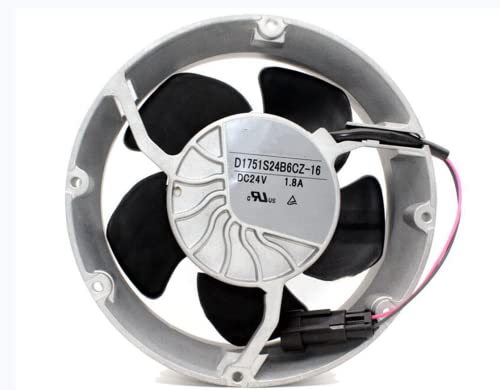 Ning Xiang DHL D1751S24B6CZ-16 24V 1.8A 17251 冷却ファン 172x51mm