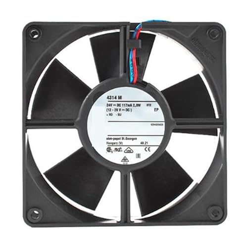 zyvpee 120mm 4314M 24V 2.8W 2ワイヤコンバーター 冷却ファン 120x120x32mm