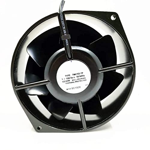 Edward Brown Fan TM670D-TP 172mm 100VAC 43/40W 50/60Hz 172x150x55mm 2線式冷却ファン