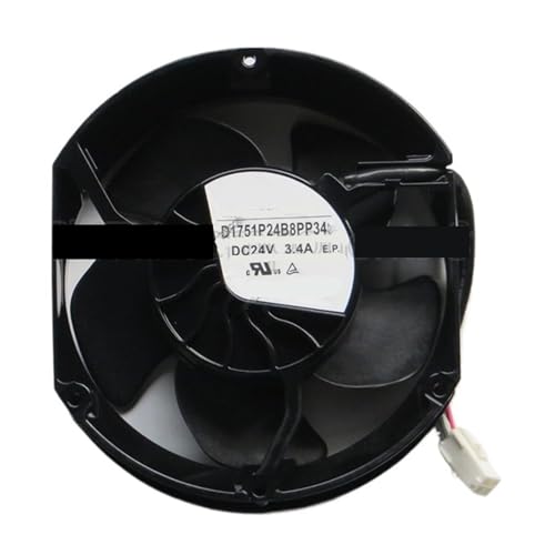 IZKKVNWYU D1751M24B8CP341 DC24V 3.4A 4 線冷却ファン