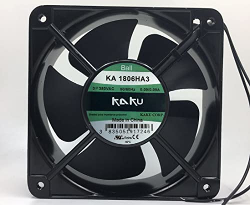 Lanfu Margaret KA1806HA3 180x180x65mm 380V 0.09A 2ワイヤ冷却ファン