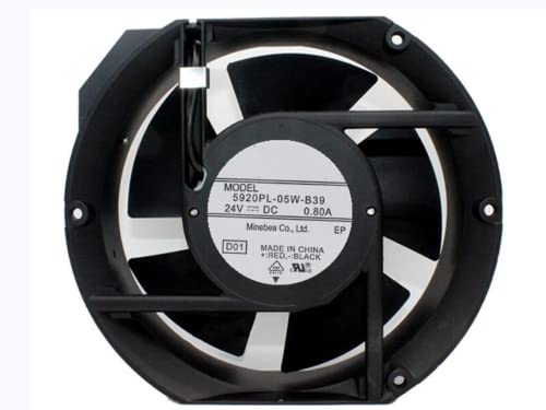 Lawrence.Brown DHL 5920PL-05W-B39 24V 0.8A 17251 冷却ファン 172x51mm