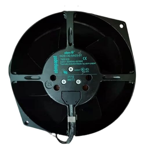 Qideyipe W2S130-AA03-01 ファン 230VAC 50/60Hz 45/39W 150×55mm 金属高温耐性ファン Qideyipe用