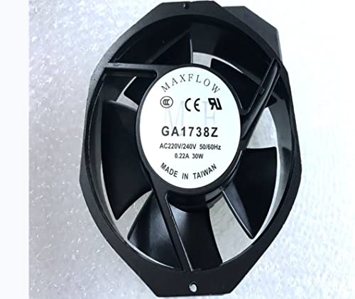 Rifle Margaret GA1738Z MAXLFOW 220/240V 17238 0.22A 30W 2線式冷却ファン。