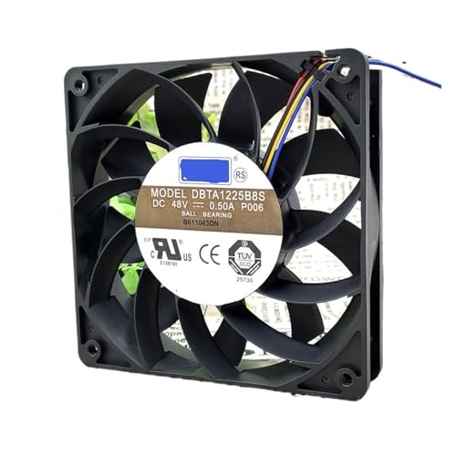 JDALKGGHI DBTA1225B8S 48V 0.50A 4 線 12025 120 * 25 ミリメートル 12 センチメートル冷却ファン