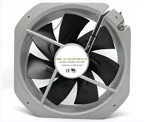 Lawrence.Brown DHL AA1V250-80T-FMC-B1-2C 280x280x80mm 230V 130/179W 冷却ファン 280x80mm