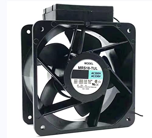 Lawrence.Brown MRS18-TUL AC200/230V 50/60Hz 0.4/0.5A 70/77W 180X180X90mm 2線冷却ファン 18090mm